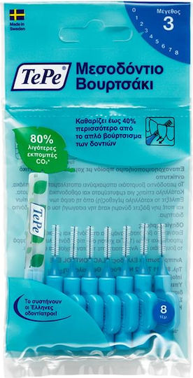 TePe Original Interdentalbürsten 0.6mm Blau 8Stück
