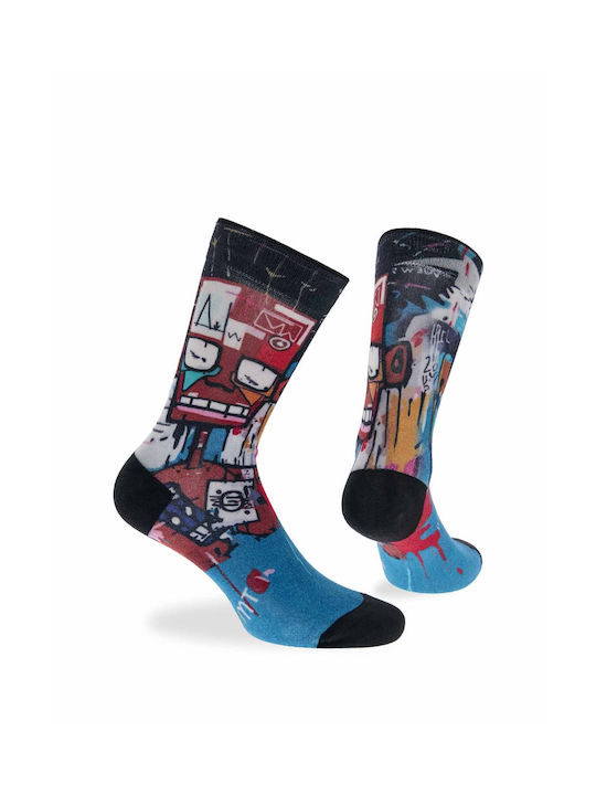 Walk Printed Men's Socks Multicolour