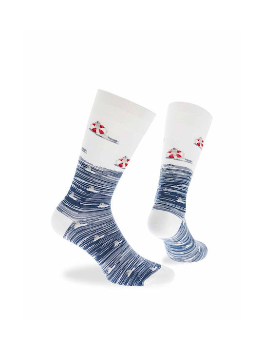 Walk Bamboo Men's Socks White