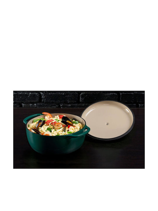 Lodge Deep Pot made of Cast Iron 5.68lt / 27.5cm