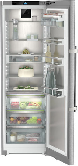Liebherr Ψυγείο Συντήρησης 387lt Υ185.5xΠ59.7xΒ60εκ. Inox Peak BioFresh Professional