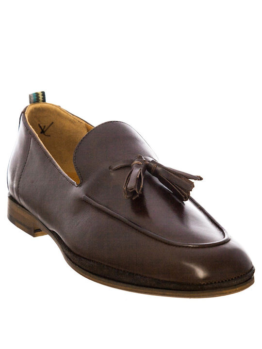 Ambitious Men's Leather Loafers Brown