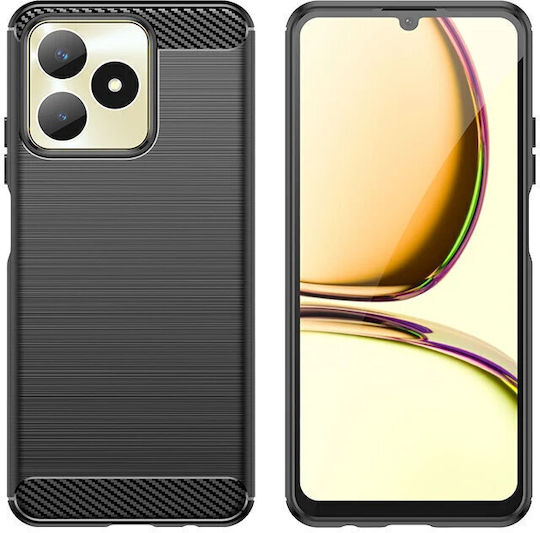Back Cover Πλαστικό / Σιλικόνης Μαύρο (Realme Note 50)