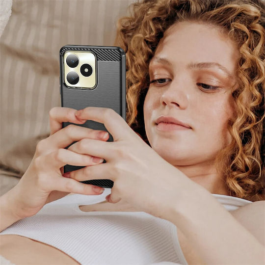 Back Cover Πλαστικό / Σιλικόνης Μαύρο (Realme Note 50)