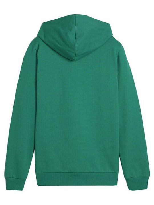 Puma Kids Sweatshirt with Hood Green