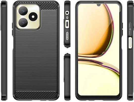 Back Cover Πλαστικό / Σιλικόνης Μαύρο (Realme Note 50)