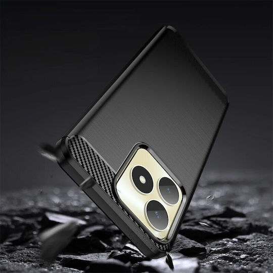 Back Cover Πλαστικό / Σιλικόνης Μαύρο (Realme Note 50)