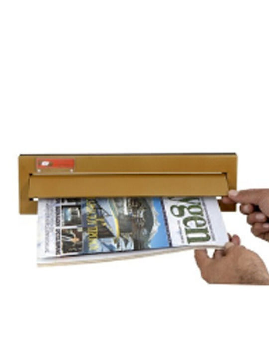 Viometal Bari Mailbox Slot Metal Aluminium 36.5x10cm 10.02.48