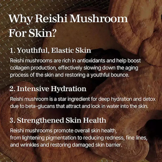Mixsoon Reishi Mushroom Moisturizing Essence Face for Detoxification 100ml