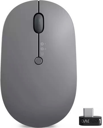 Lenovo Go USB-C Ασύρματο Ποντίκι Thunder Black