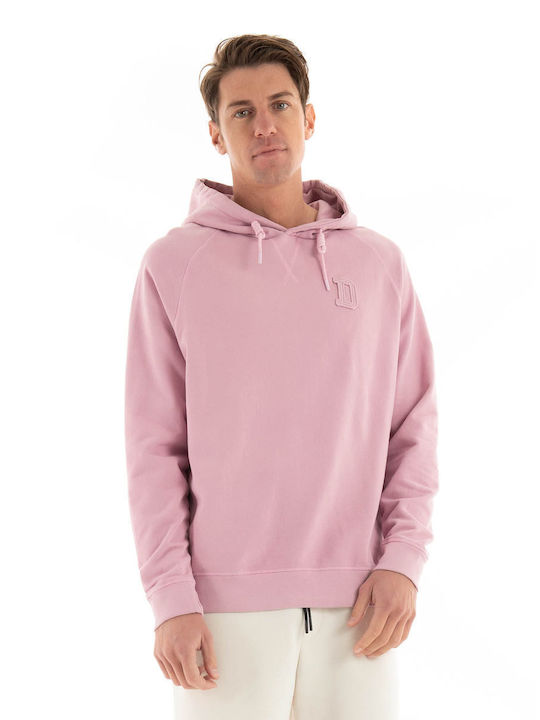 Dstrezzed Herren Sweatshirt mit Kapuze Lilac