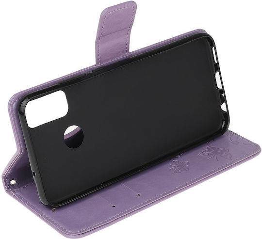 Θήκη Πτερύγιο Motorola Moto G50 Butterfly Μωβ