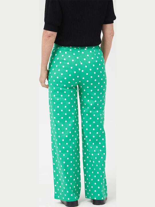 Women's Fabric Trousers Loose Fit