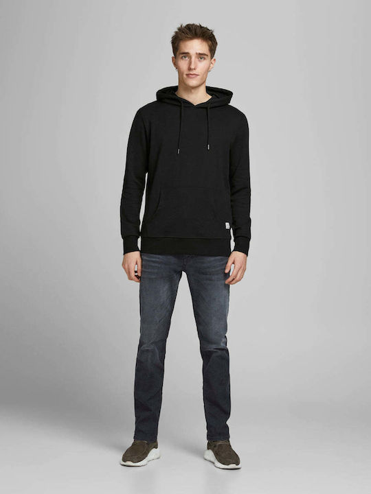 Sweatshirt with Hood Black