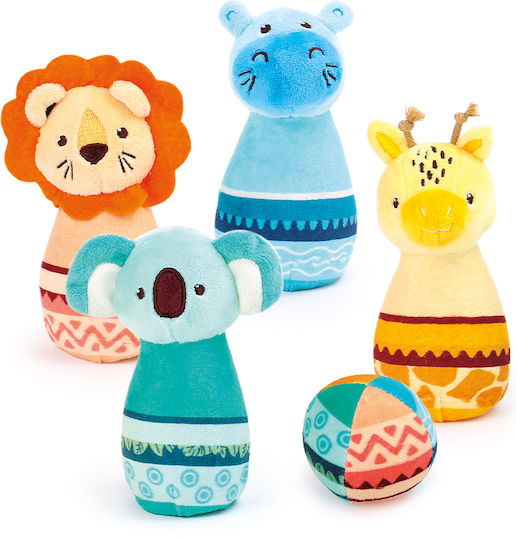 Ludi Bowling Fabric 4 animale din junglă