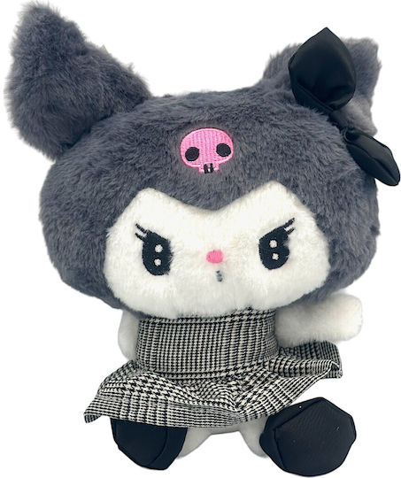 Sanrio Kuromi Hello Kitty Plush 20 cm 1440-217-1.GRA Grey