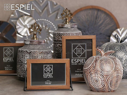 Espiel Fotorahmen Braun / Silber Metallisch 15x20 Espiel Fotorahmen Braun / Silber Metallisch 15x20