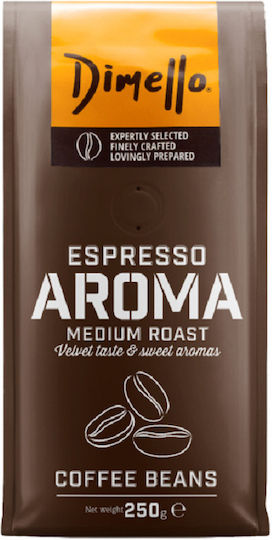 Dimello Espresso Coffee Aroma Medium Roast Whole Beans 250gr