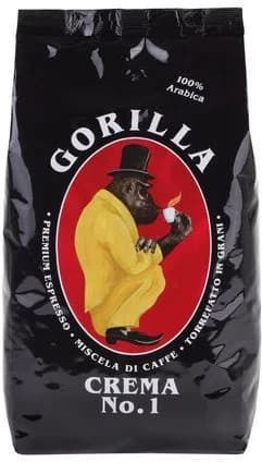 Gorilla Кафе Еспресо Арабика Crema No.1 Classic на Зърна 1kg