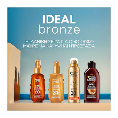 Garnier Ambre Solaire Ideal Bronze Λάδι Μαυρίσματος για το Σώμα 200ml