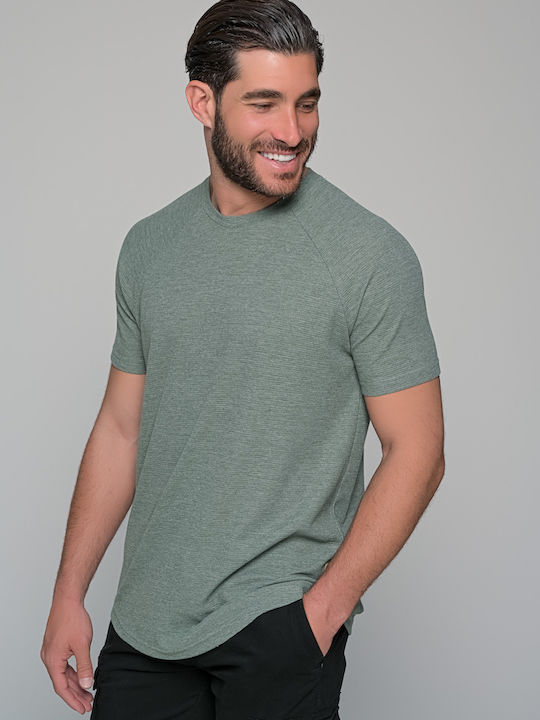 Waffle T-shirt Χακί