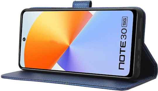 Wallet Δερματίνης Μπλε (TCL 30 / 30+ / 30 5G)