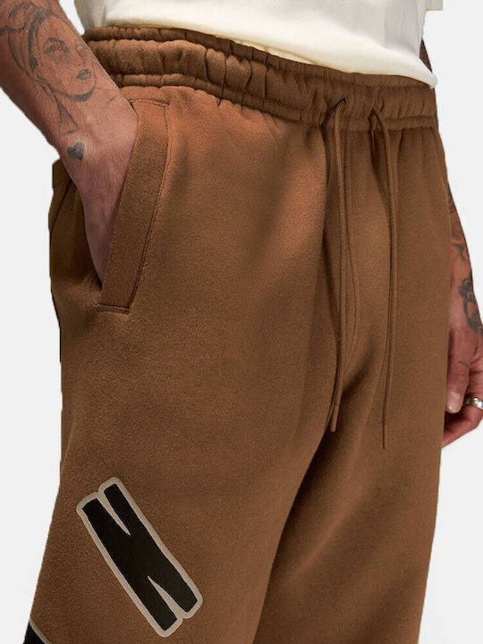 Flight Mvp Pantaloni de trening Fleece - Polar Lt British Tan