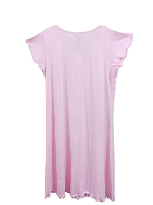 Summer Cotton Women's Nightdress Pink Billy’s Fashion