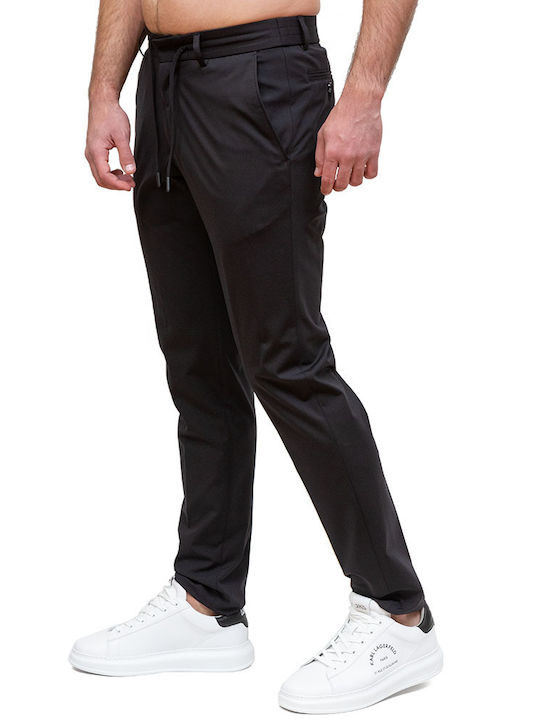 Karl Lagerfeld Men's Trousers Chino Elastic Black