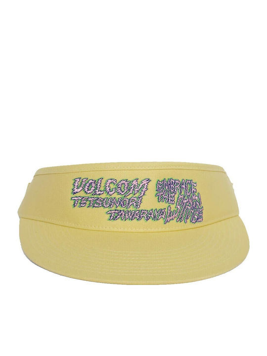 Volcom Tetsunori Visor Textil Pălărie Pentru Bărbați Galben