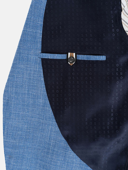 Men's Summer Suit Jacket Lightblue