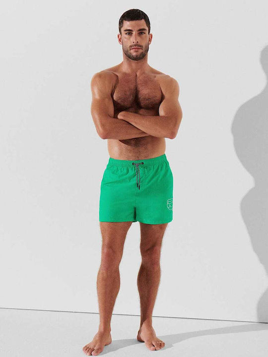 K/ikonik Men's Swimwear Bermuda Green