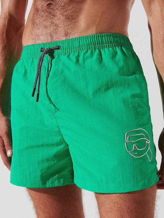 K/ikonik Men's Swimwear Bermuda Green
