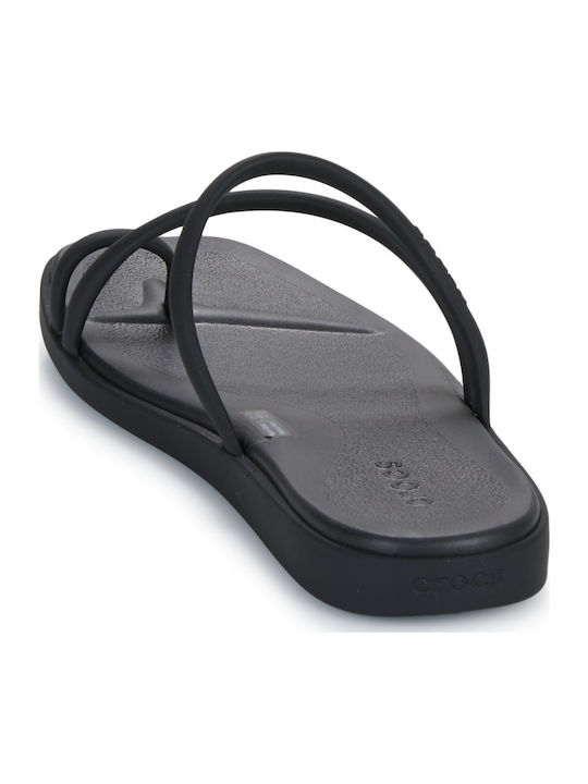 Miami Women's Flat Sandals in Black Color