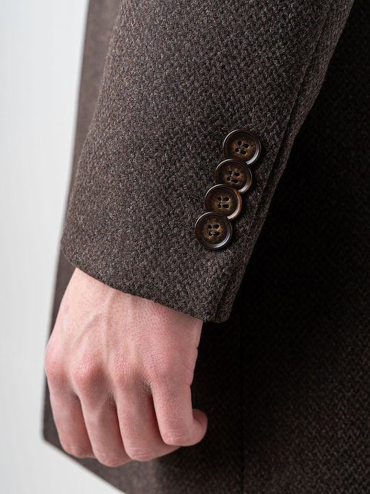 Ανδρικό Παλτό Brown