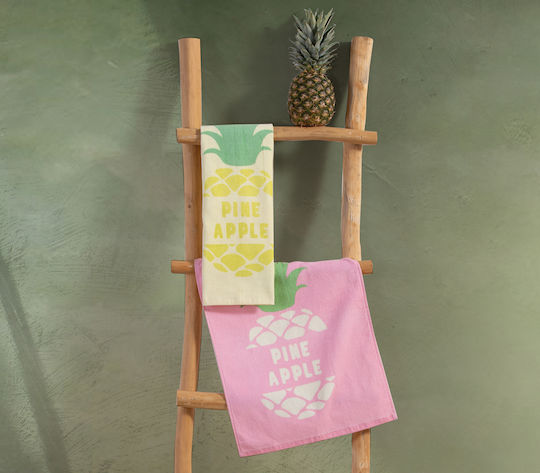 Nef-Nef Homeware Delicious Rose Geschirrtuch aus 100% Baumwolle in Rosa Farbe 40x60cm Nef-Nef Homeware Delicious Rose Geschirrtuch aus 100% Baumwolle in Rosa Farbe 40x60cm