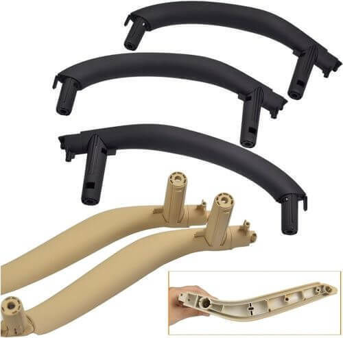Set 3 Front Rear Interior Handles Bmw X5 F15 X6 F16 51417345331 Crem