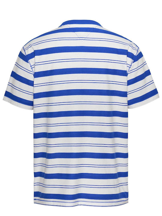 Tommy Hilfiger Herren T-Shirt Kurzarm Blue indigo