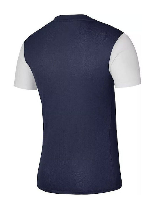 Tiempo Premier II JSY Athletic Short Sleeve T-shirt Navy Blue