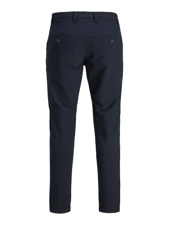 Trousers Elastic in Slim Fit Navy Blazer