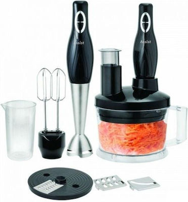 BLD-12 Hand Blender with Stainless Rod 1700W Black