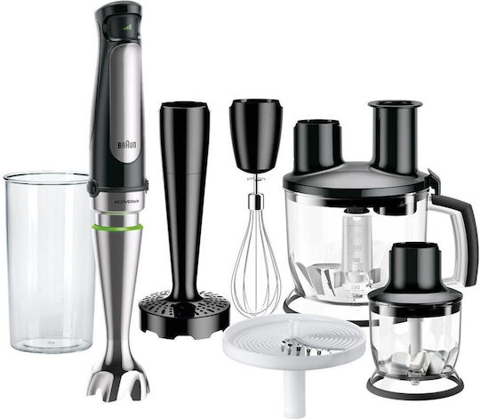 Braun MultiQuick 7 Ραβδομπλέντερ με Ανοξείδωτη Ράβδο 1000W Μαύρο