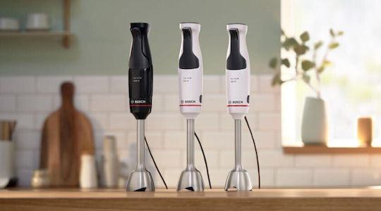 Bosch Serie 4 Ραβδομπλέντερ με Ανοξείδωτη Ράβδο 600W Λευκό