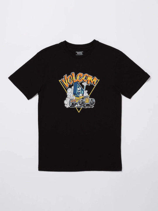 Kids' T-shirt Black Hot Rodder