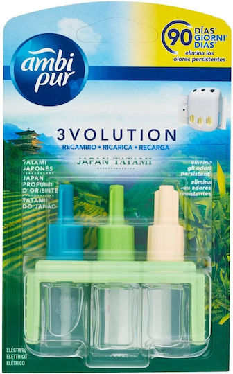 Ambi Pur Refill for Plug-in Devices 3volution with Fragrance Tatami 3pcs 20ml