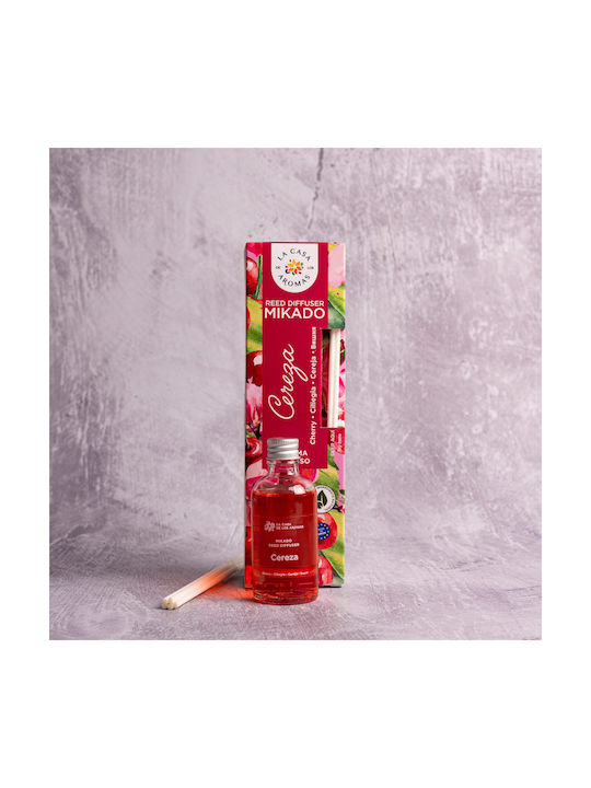 La Casa de los Aromas Difuzor cu Aromă Cireșe Sticlă de sticlă 50ml