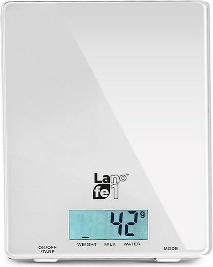 Lafe WKS001.5 Digitale Küchenwaage bis 5kg Weiße