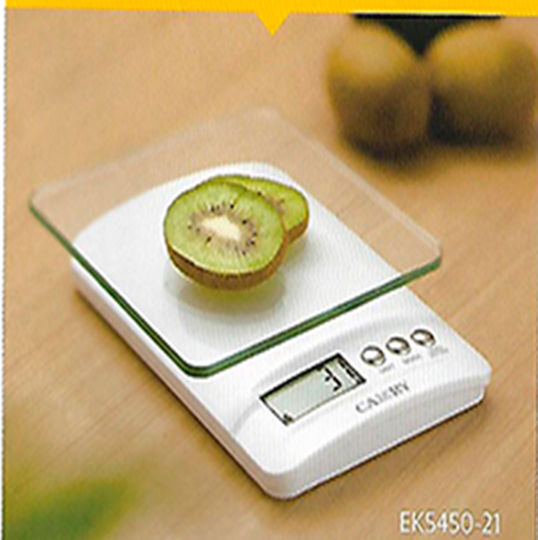 Καρβούνης Ψηφιακή Ζυγαριά Κουζίνας έως 5kg Ασημί