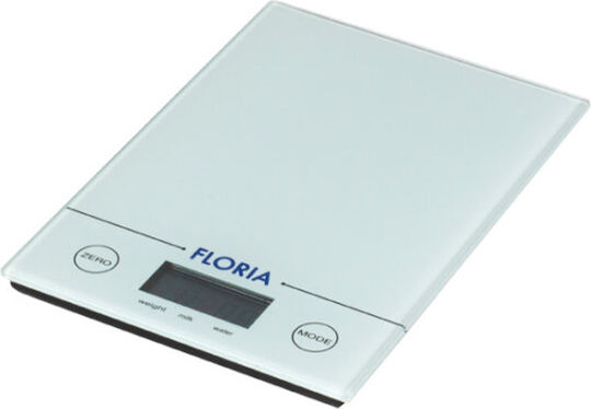 Zilan Ψηφιακή Ζυγαριά Κουζίνας με Κάδο έως 5kg Λευκή