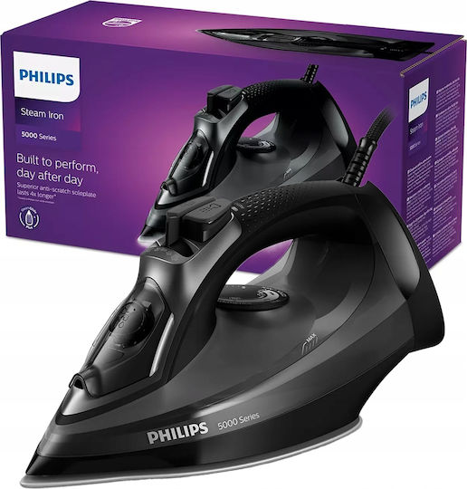 Steamglide Dampfbügeleisen 2600W mit Antihaftsohle und kontinuierlicher Dampfabgabe 45g/min